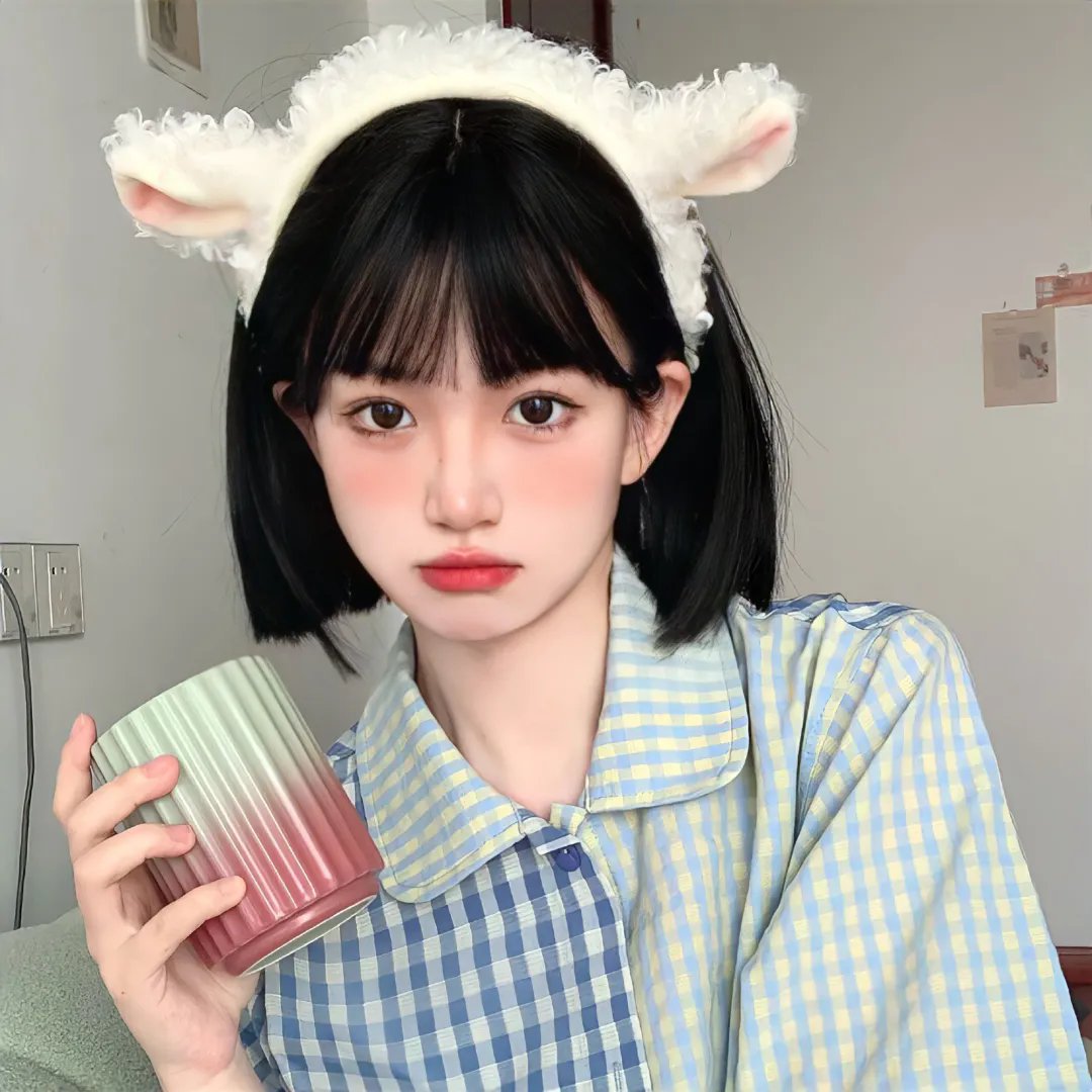 粉红火鹤的神秘凝视